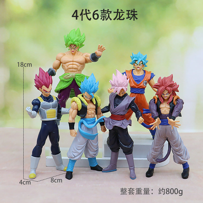Dragon Ball Super Saiyan Goku & Vegeta Figure Set
