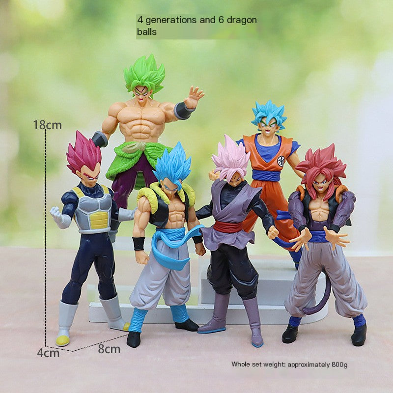 Dragon Ball Super Saiyan Goku & Vegeta Figure Set
