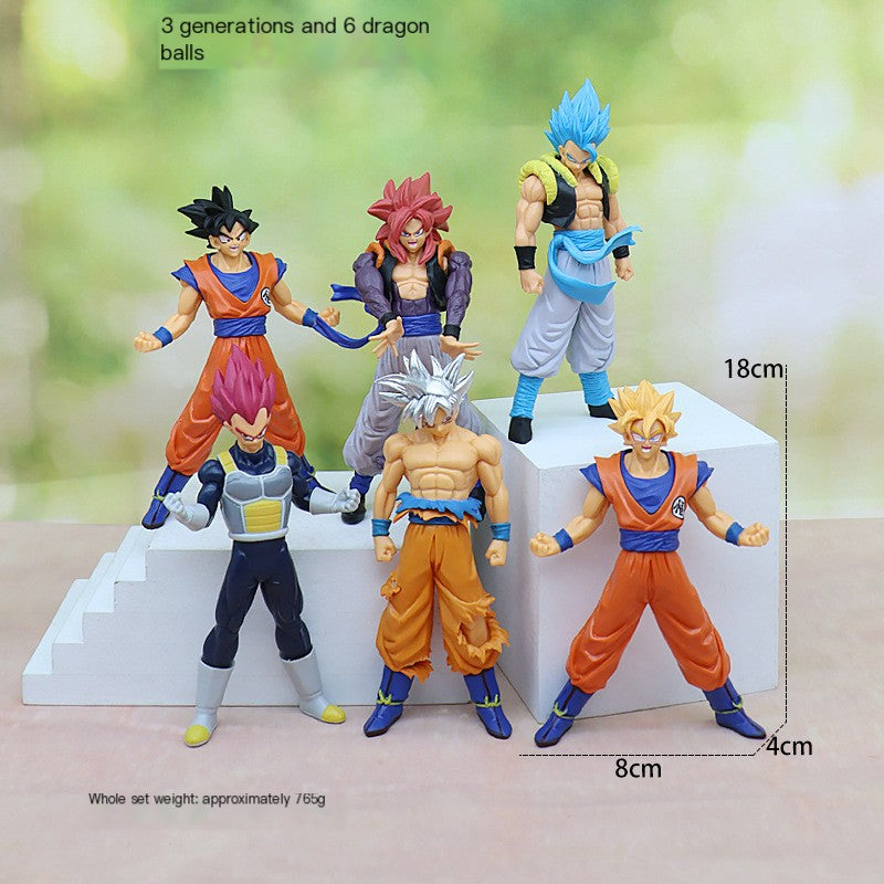 Dragon Ball Super Saiyan Goku & Vegeta Figure Set