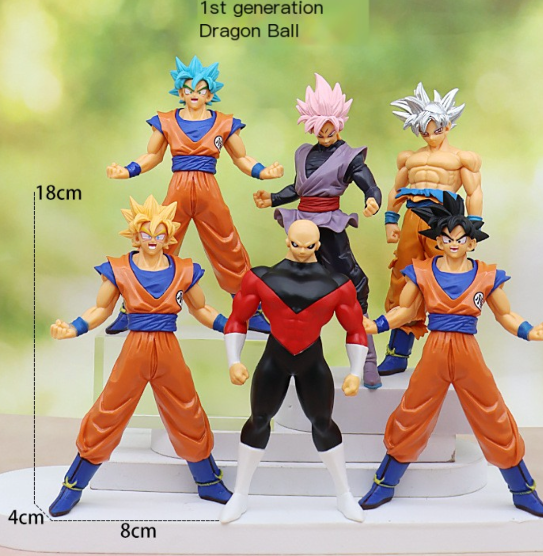 Dragon Ball Super Saiyan Goku & Vegeta Figure Set