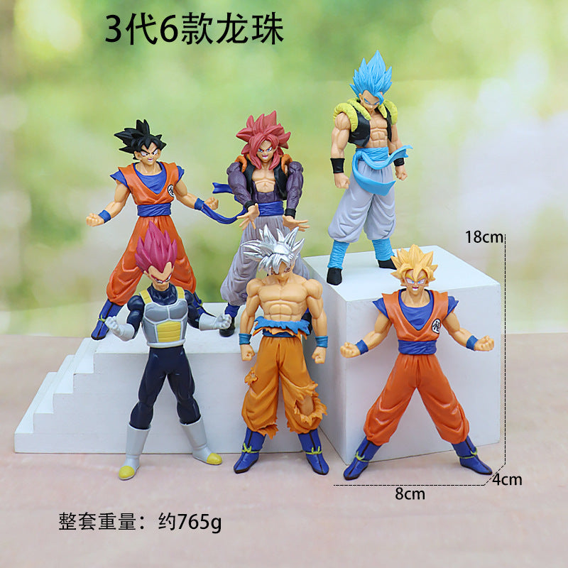 Dragon Ball Super Saiyan Goku & Vegeta Figure Set
